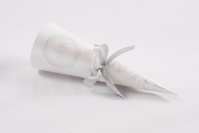 Inspiração Cones de Arroz/Pétalas