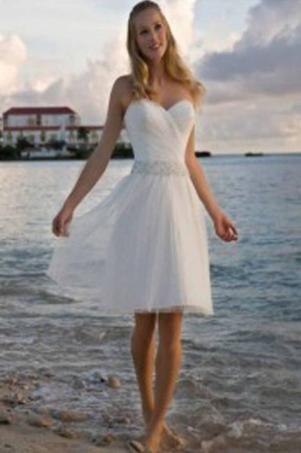 O meu noivo imagina que o meu look de noiva será - vestido - 1