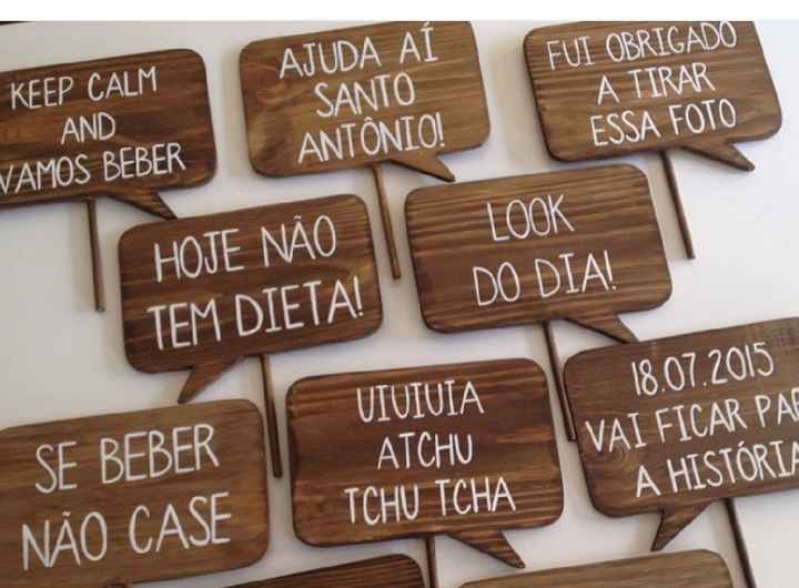 Placas para fotos - 1