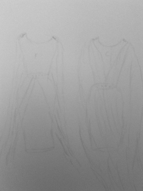 Vestido desenhado pela mamã