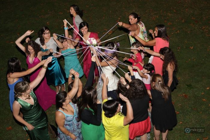 Atirar ramo da noiva - 2