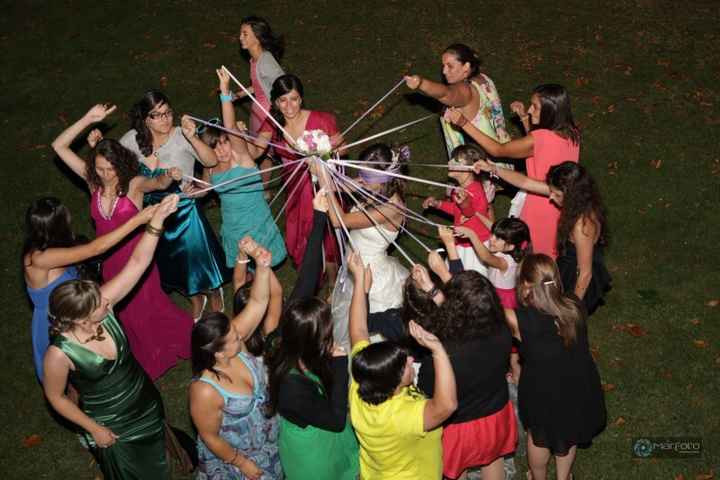 Atirar ramo da noiva - 2