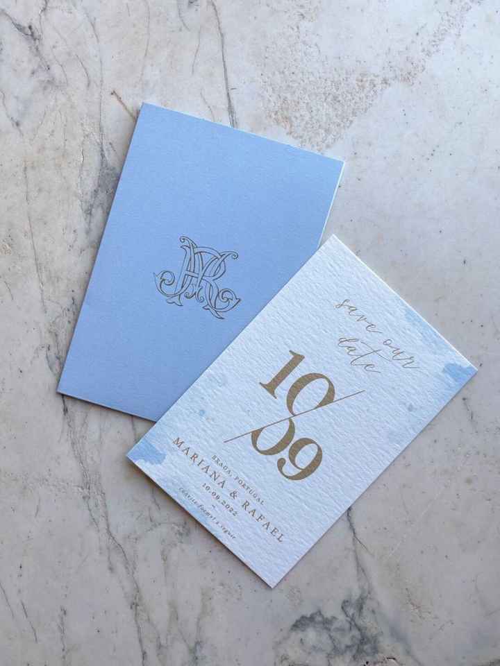 Antes do convite, vais mandar um "Save the date"? - 1