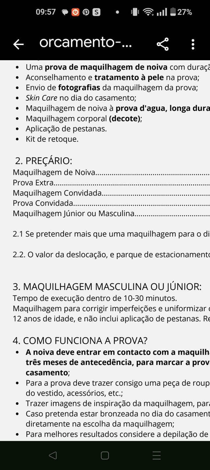 Maquilhagem noivo - 1