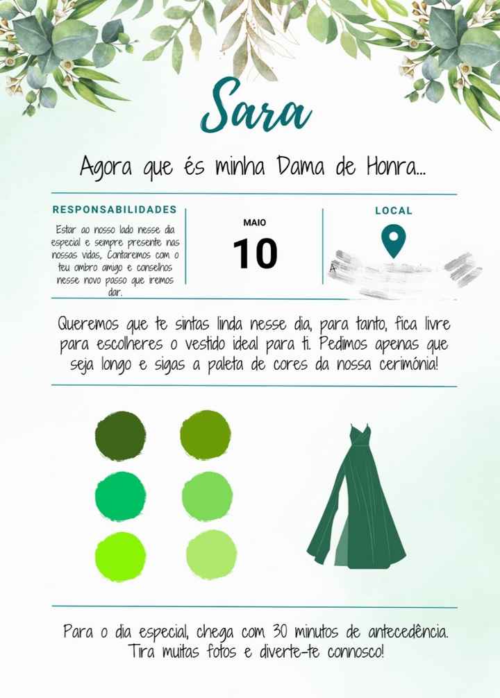 Vision Board do meu casamento - 1