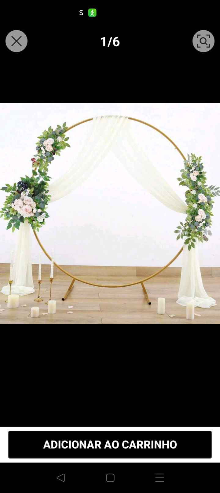 Tecido ou Arco de Flores? - 3