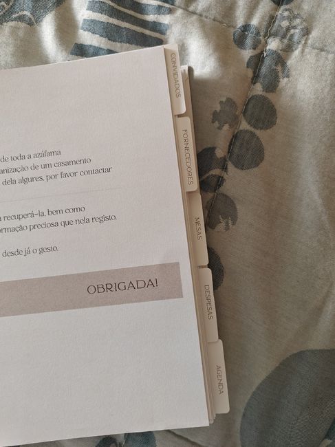 a minha Agenda da Noiva 2