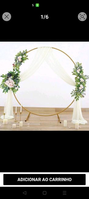 Tecido ou Arco de Flores? - 3