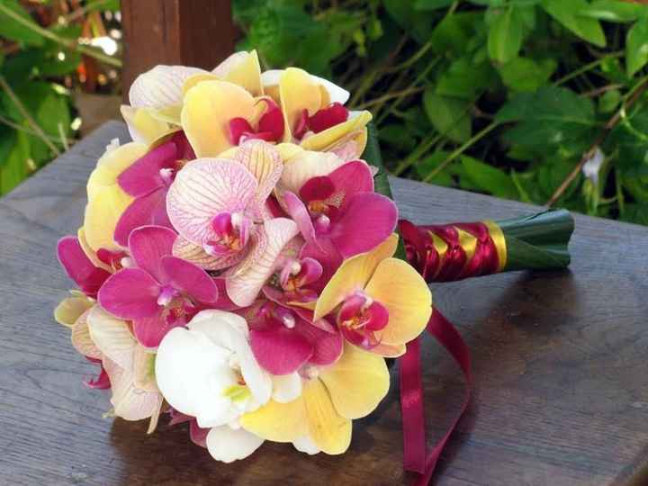 Ramo orquídeas