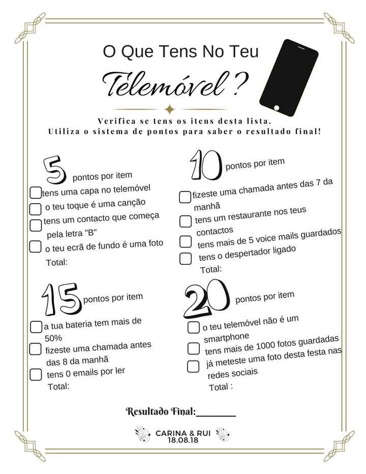 Jogo do Telemóvel