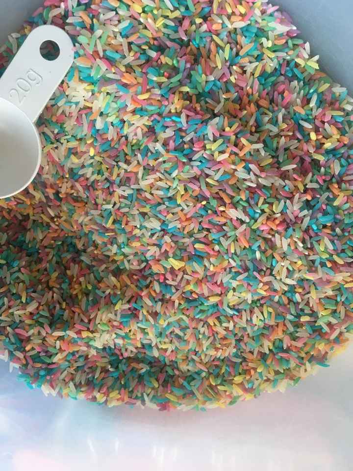 Arroz colorido