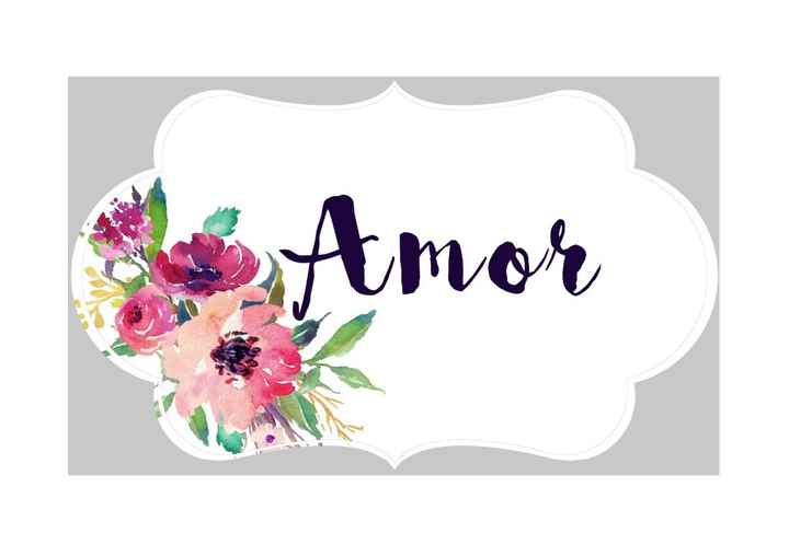 Placa Amor