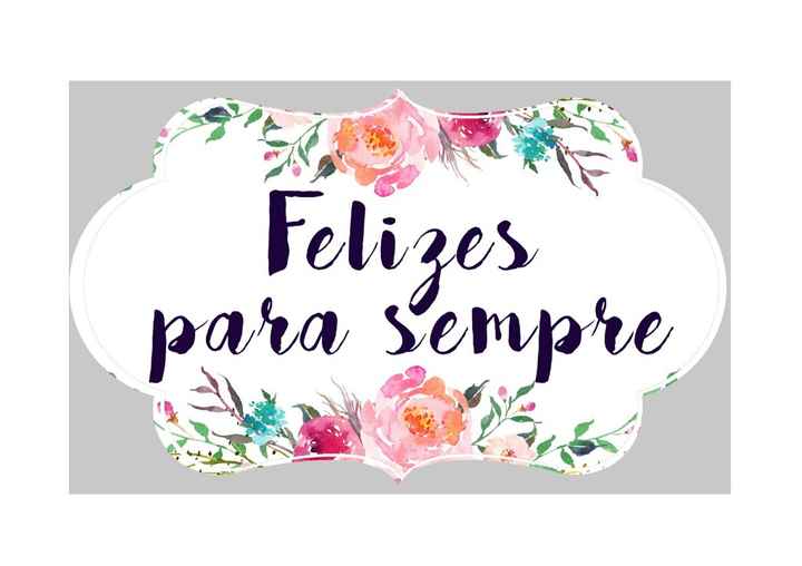 Felizes para sempre branco