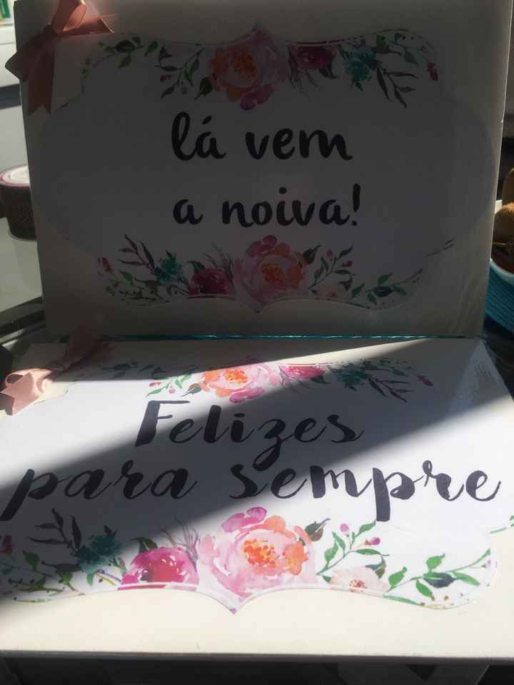 Placas para cerimônia para meninos ou meninas - 2