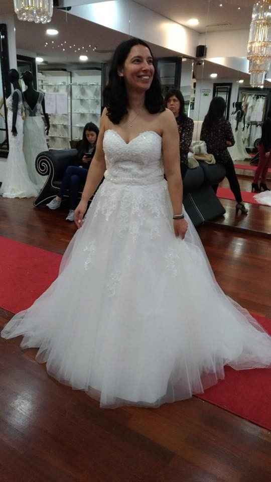 Vestido ainda sem corte