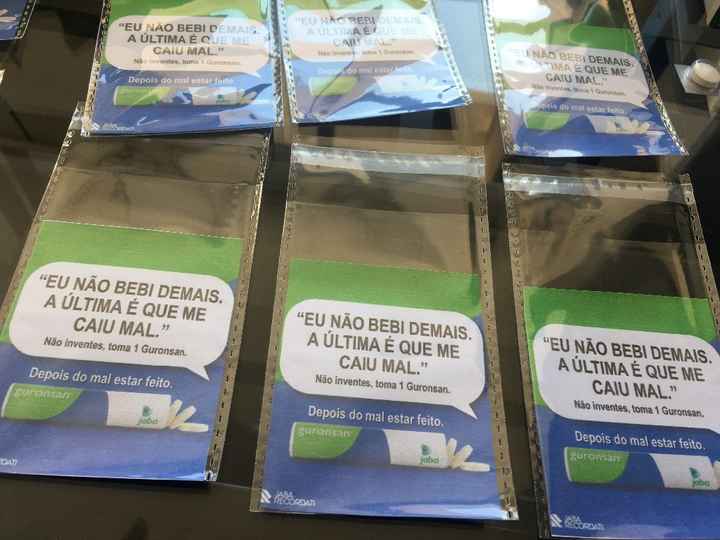 Kit ressaca sacos Guronsan papel