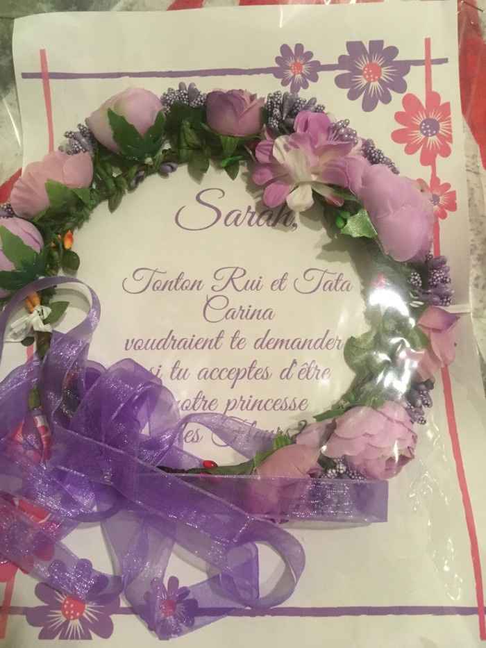 Menina das flores