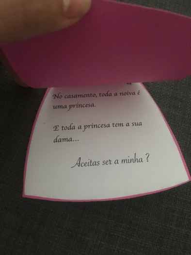 Texto convite damas