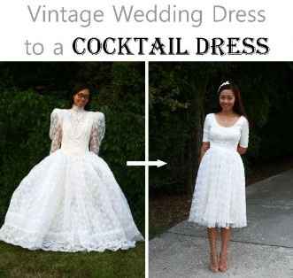 vestido de cocktail