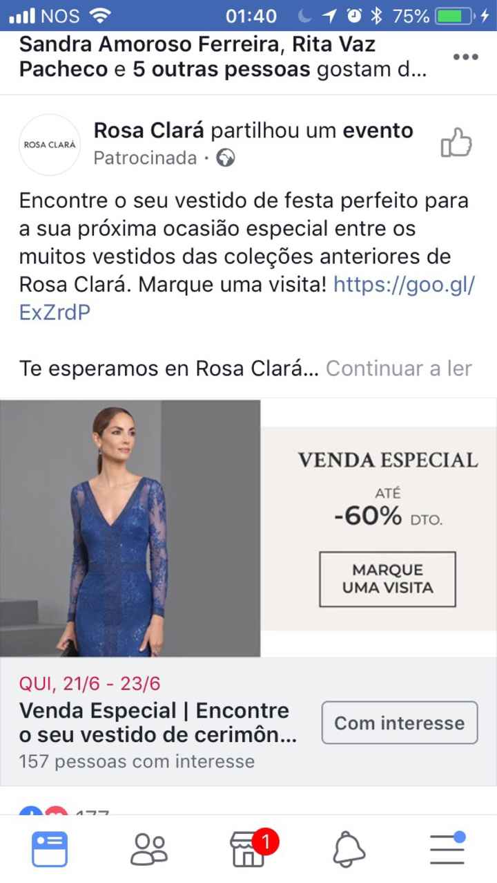 Vestidos de noiva com descontos - 1