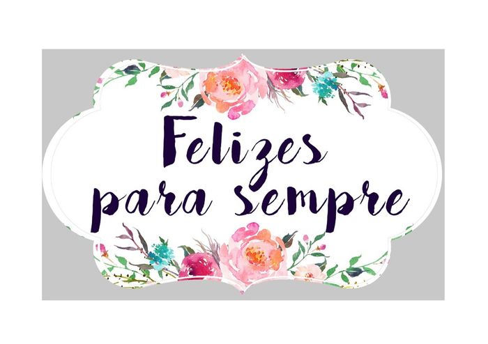 Felizes para sempre branco