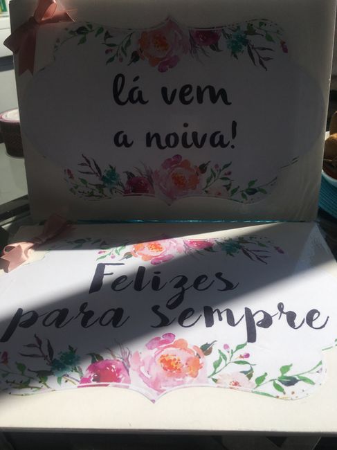 Placas para cerimônia para meninos ou meninas - 2
