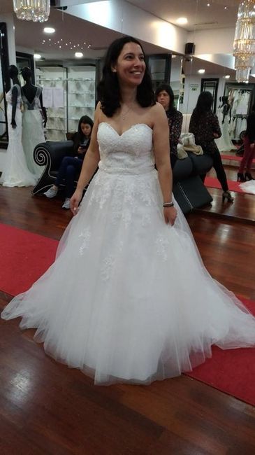 Vestido ainda sem corte