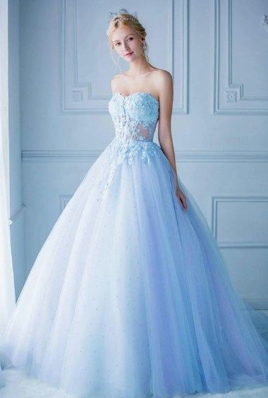 Inspirações :vestido de Noiva Azul 4