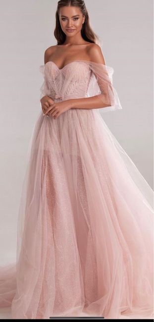 o arco-íris 🌈 invade a comunidade com inspirações (rosa) para vestidos de noiva - 1