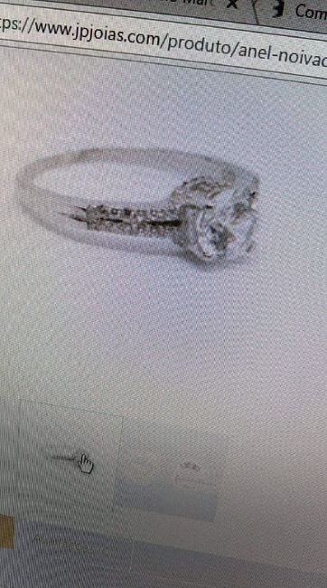 Anel de Noivado e Pedido de Casamento - 1