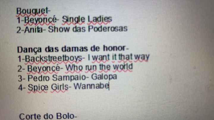 Dança com damas de honor - 1