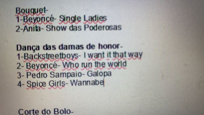 Dança com damas de honor - 1