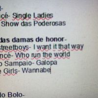 Dança com damas de honor - 1