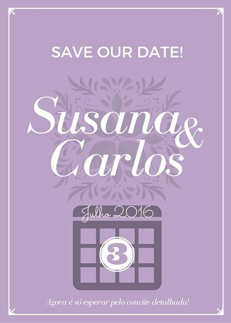 Save the date