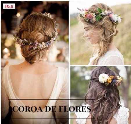 Coroa de flores