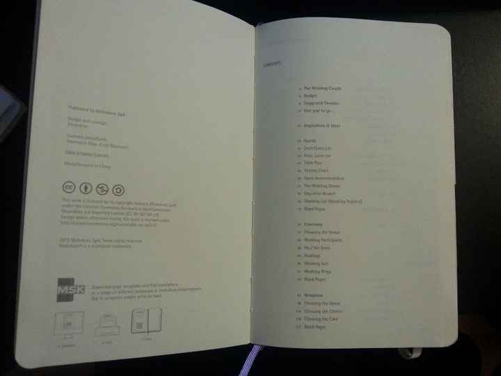 Caderno organizador