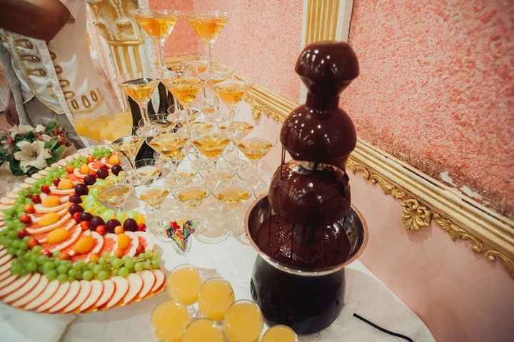 A. Fonte de chocolate