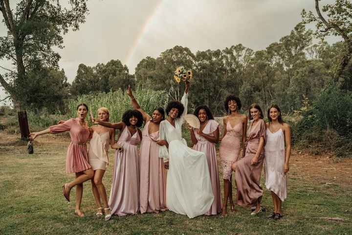 Puntua de 1 a 5: este LOOK DAS DAMAS DE HONOR 👰🏽 - 1
