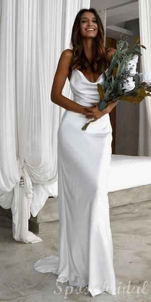 Vestido de noiva simples e liso: qual o teu favorito? - 3
