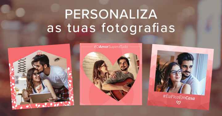 Personaliza a tua foto de perfil com as nossas molduras #EuFicoEmCasa - 1