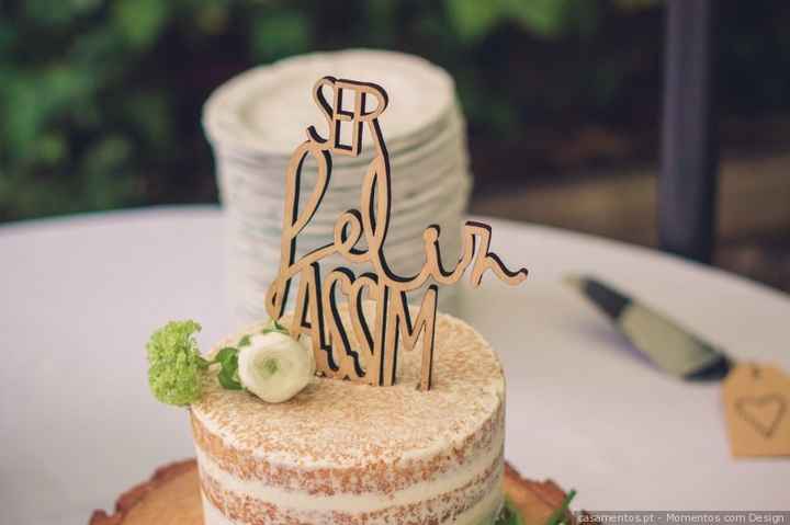 Este CAKE TOPPER... aprovas ou rejeitas? - 1