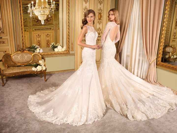 Como escolher a cauda do vestido de noiva? - 1
