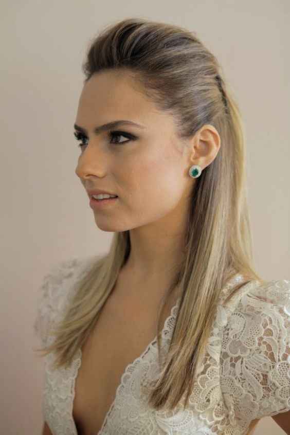 Cabelo encaracolado ou liso? - 2