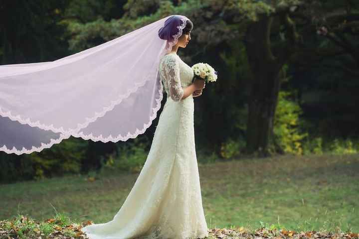 Véu colorido: é uma opção para o teu look de noiva? 👰 - 1