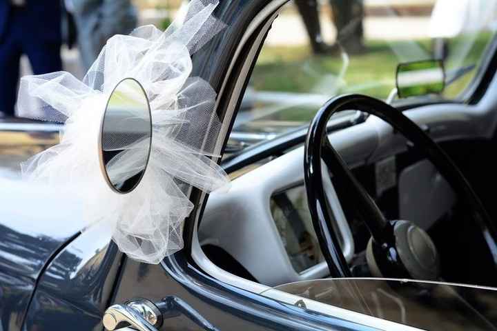 5 ideias para decorar o carro dos noivos: qual preferes? 💖 - 4