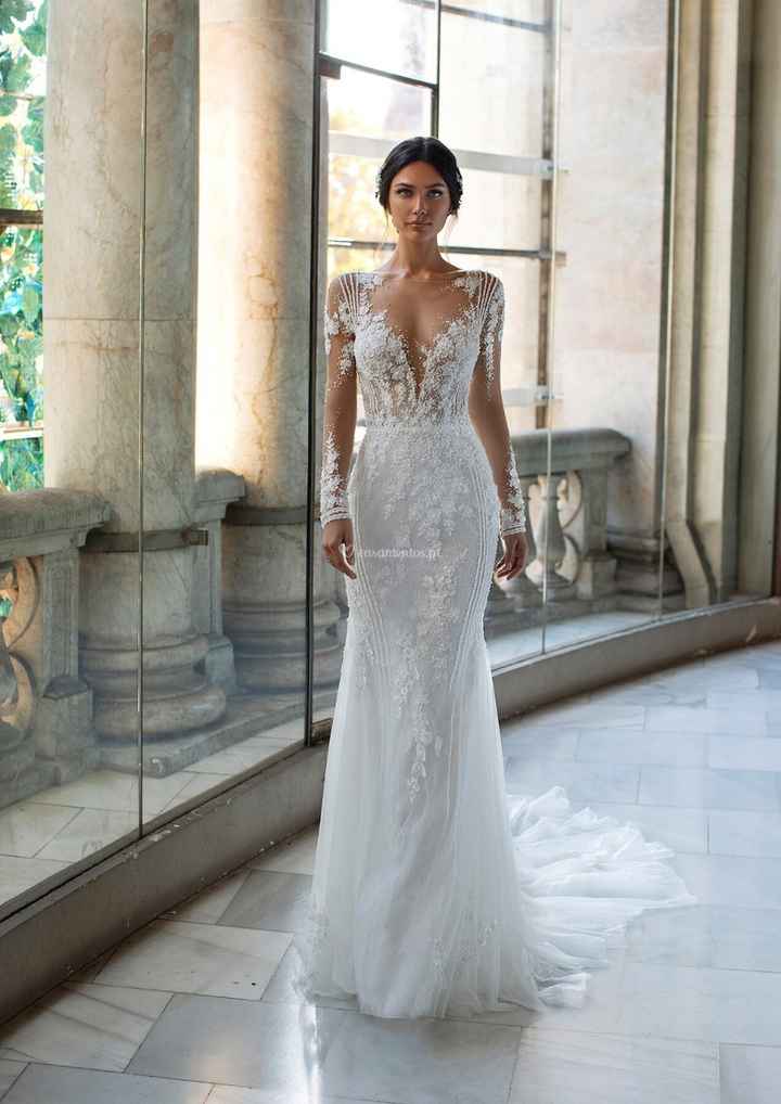 Com qual destes vestidos da coleção Pronovias 2021 ficas? 😁💖 - 1