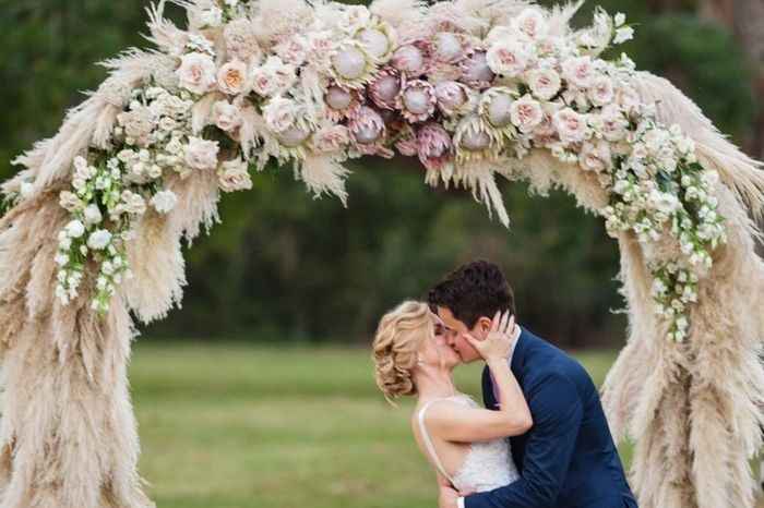 Arco de flores: triangular, redondo, retangular ou hexagonal. Qual preferes? - 1