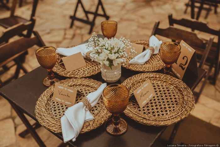 7 propostas para decorarem as mesas do vosso casamento ❤️ - 2