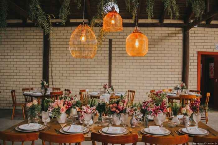 7 propostas para decorarem as mesas do vosso casamento ❤️ - 3