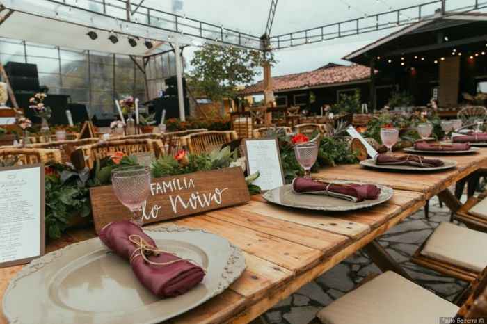 7 propostas para decorarem as mesas do vosso casamento ❤️ - 4